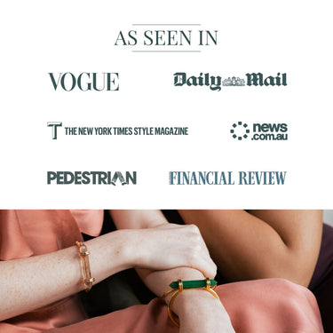 Stoned Maiden Bracelet (Yellow Gold)