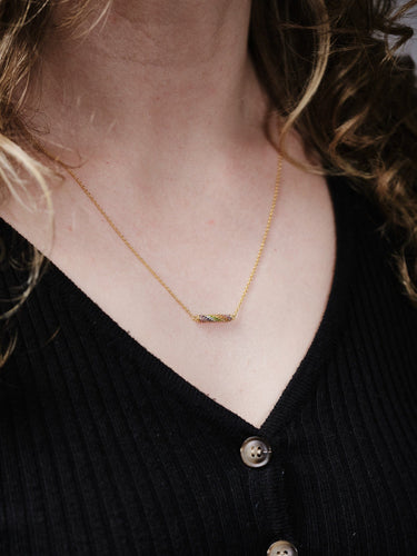Yellow Gold Kaleidoscope Necklace